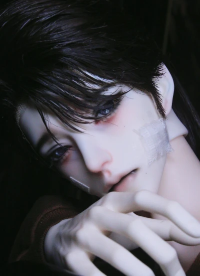 ドール用ヘッド 小苍兰(Xiao Cang Lan) 冷たい顔版ヘッド 75cm/77cmサイズ人形用 男の子 球体関節人形用 BJD用