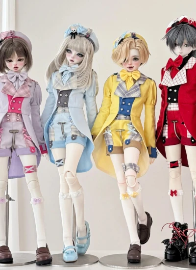 Kun Kun Shu BJD Clothes [Rainbow Tour Day] Little Idol Stage Costume Set for 1/4 Ball Jointed Doll