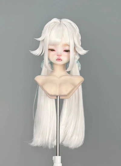 BJD Wig [Chun Yan] Heat Resistant Fiber Style Wig for 1/4 1/3 Ball-jointed Doll