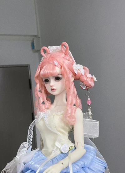 You Ni BJD Princess Sweet and Elegant Lolita Updo Style Wig for 1/3 1/4 1/6 Ball-jointed Doll