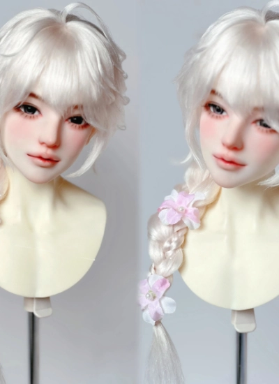 MQQ BJD Mohair Men's Hairstyle Wig for 1/4 1/3 1/6 Ball-jointed Doll