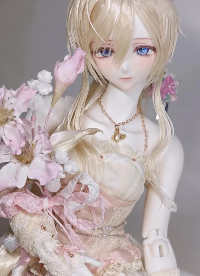BJD Head Lian Lan Qin Ting Shao Zhi Head for 1/4 Ball Jointed doll