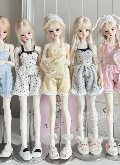 BJD Clothes Pajamas Set for OB24 1/6 1/4 1/3 Ball-jointed Doll