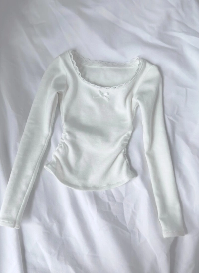 TBDOLL BJD White Lace Collar Undershirt for 62/68/71cm Size Ball Jointed Doll