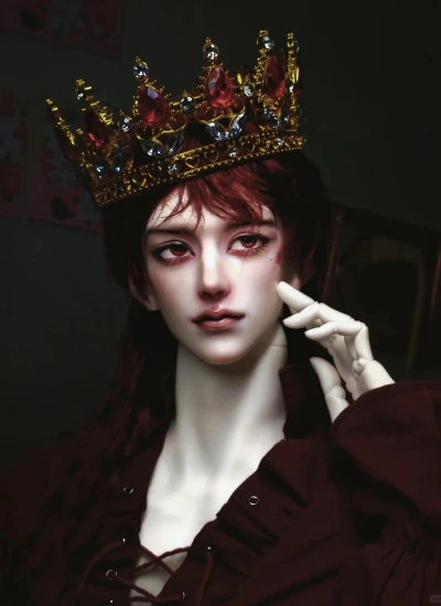 QiDoll BJD Head Rainer for 75cm Ball-jointed Doll