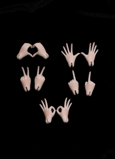 BJD Hands Feet for 1/4 Lami Body Ball-jointed Doll