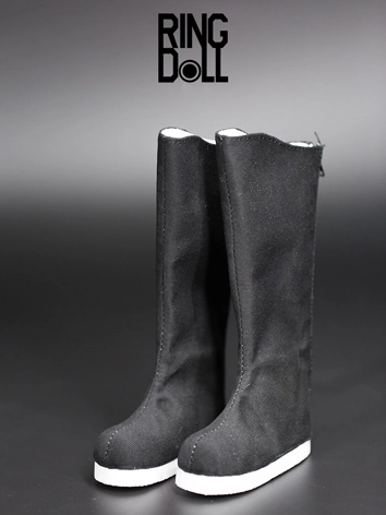 70cm Male Shoes Ancient Black Shoes Rshoes70-18 for 70cm Size Ball-jointed Doll
