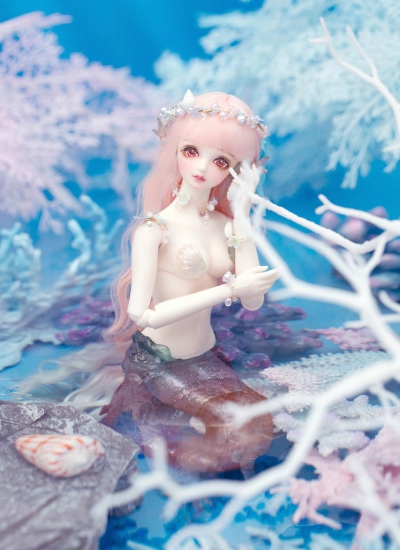 Limited Doll BJD Pearl 32cm Mermaid Girl Ball-jointed Doll