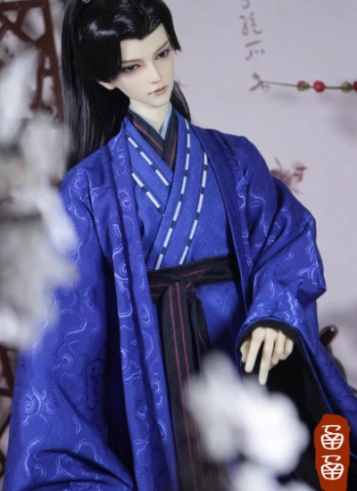 BJD Clothes Ancient Suit for Loongsoul73/MSD/YOSD Size Ball-jointed Doll