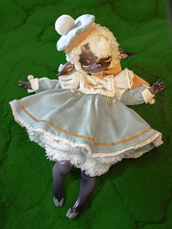 BJD Fullset Mie Mie (Sealed Eyes Head) 28cm Girl Ball Jointed Doll