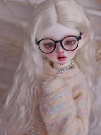 BJD Wig Soft Long Mohair for SD MSD Size Girl Ball-jointed Doll