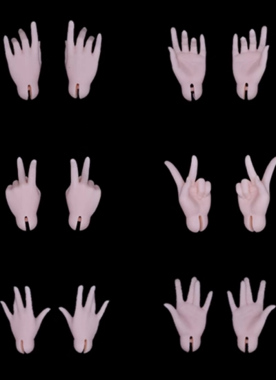 BJD 1/4 Mian Mian Body Hands for MSD Size Ball-jointed Doll