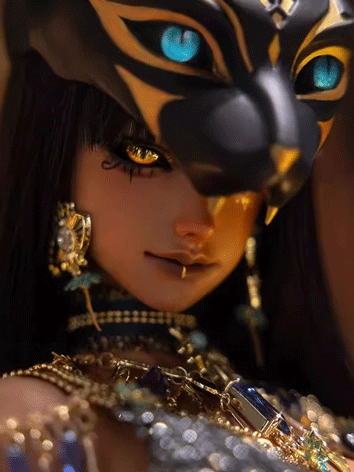 BJD Bastet 62cm Girl Ball-jointed Doll