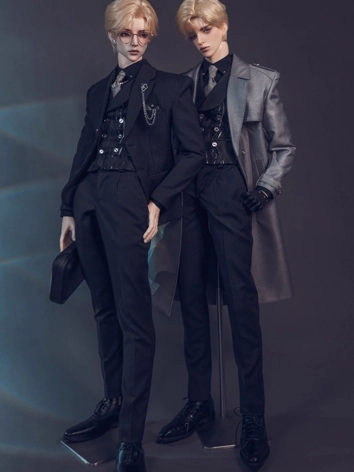 SOLD OUT BJD Clothes Boy Stripe Coat Pants Suits for AM77 YC77 ID75 Loongsoul73 Loongsoul68 Size Ball-jointed Doll